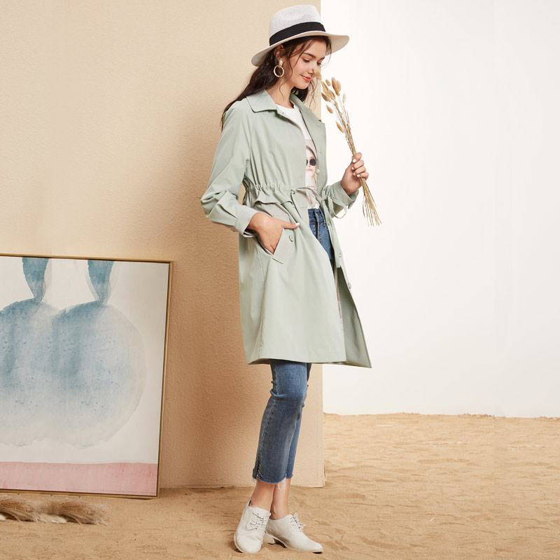 Trench pour femme en Polyester - Ref 3228080 Image 4