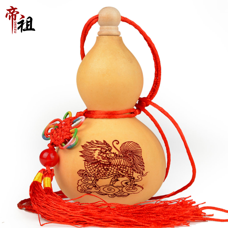 Dizu open gourd car pendant home craft ornaments ornament size wine hoist