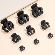 Hair clip fixing artifact to prevent collapse of the back of the head female internet celebrity hair accessory large pumpkin high ponytail clip