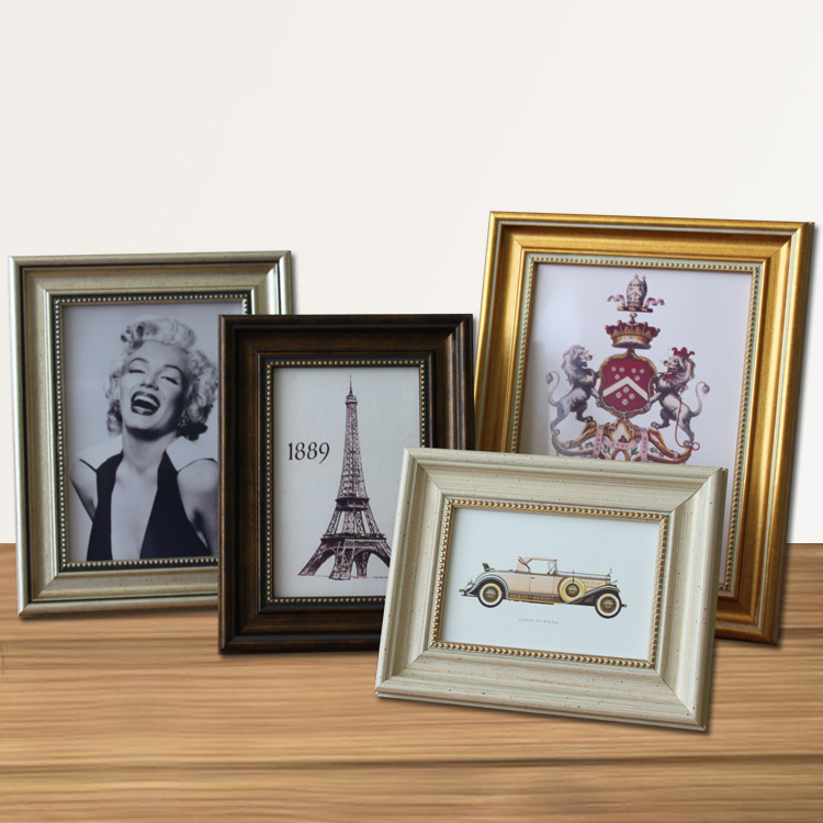 Retro Creative Eurostyle American 5 7 6 8 10 Inch Photo Photo Frame Small Swing Table Combined Phase Frame Swing