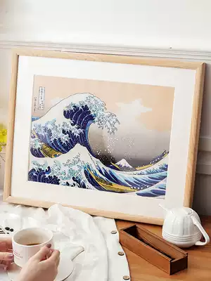 Solid wood large photo frame wall-mounted picture frame outer frame 4 open 8kA4a3 16 20 inch framed picture frame Support custom size