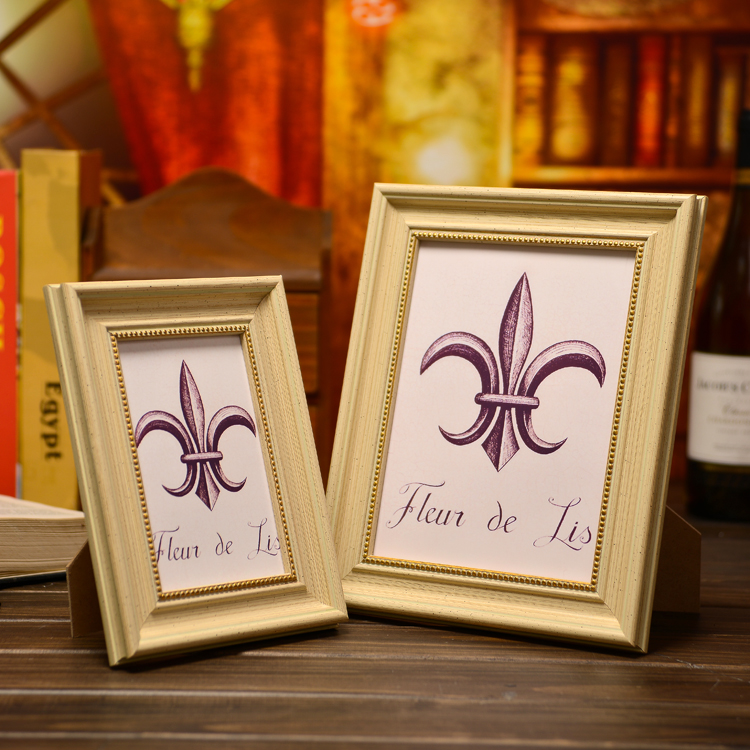 Dai Yue Retro American Do Old 6 Inch 7 Inch Photo Frame Swing Table Group Full Family Residence Decoration Creative Guest Swing Piece Hanging Wall Statue Frame