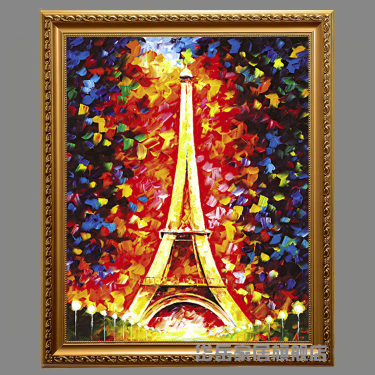 Dai Yue solid wood European style large picture frame 300 500 500 pieces 1000 pieces puzzle frame photo frame hanging wall puzzle frame photo frame