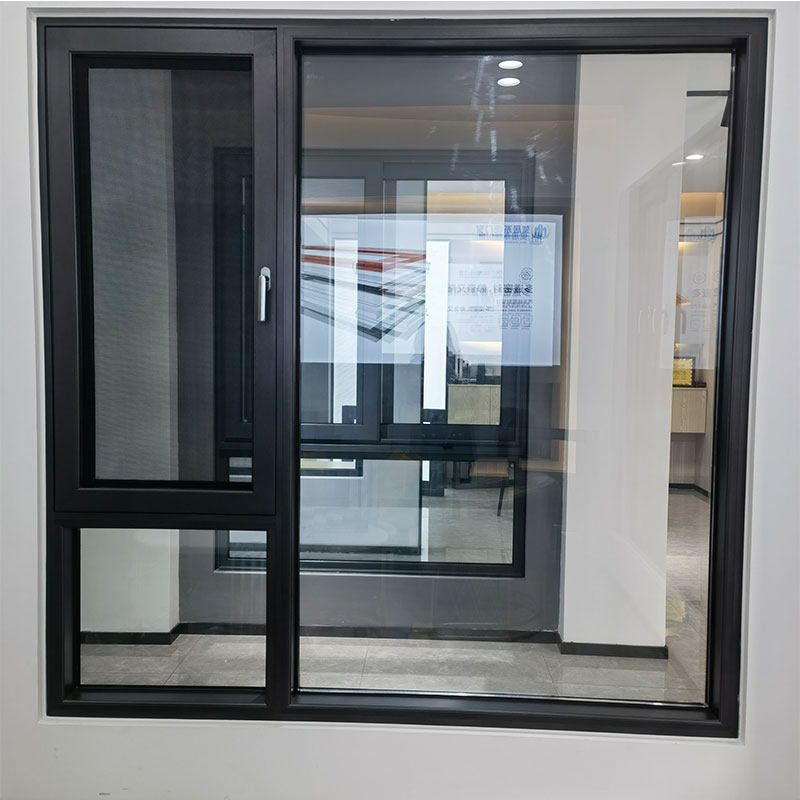 Beijing Chengheng Dabu Bridge Aluminum aluminum alloy doors and windows Customized floor window seal Balcony Soundproof Glass Windows Window Screen