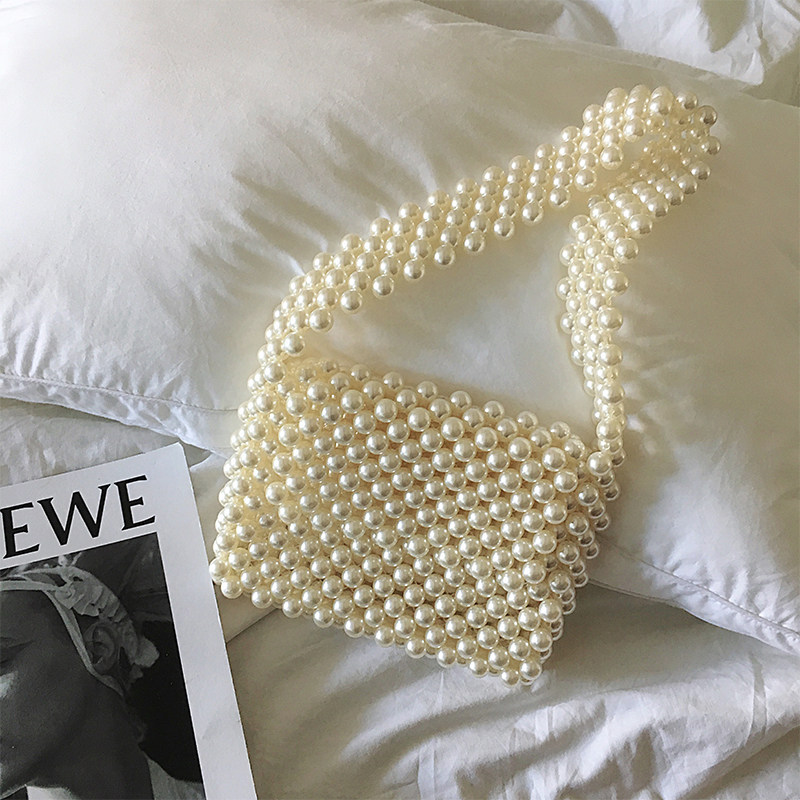 2019 New Korean Renaissance Dinner Hand Weaving Strap Broad Shoulder Bag Bag Bag Bag Handbag