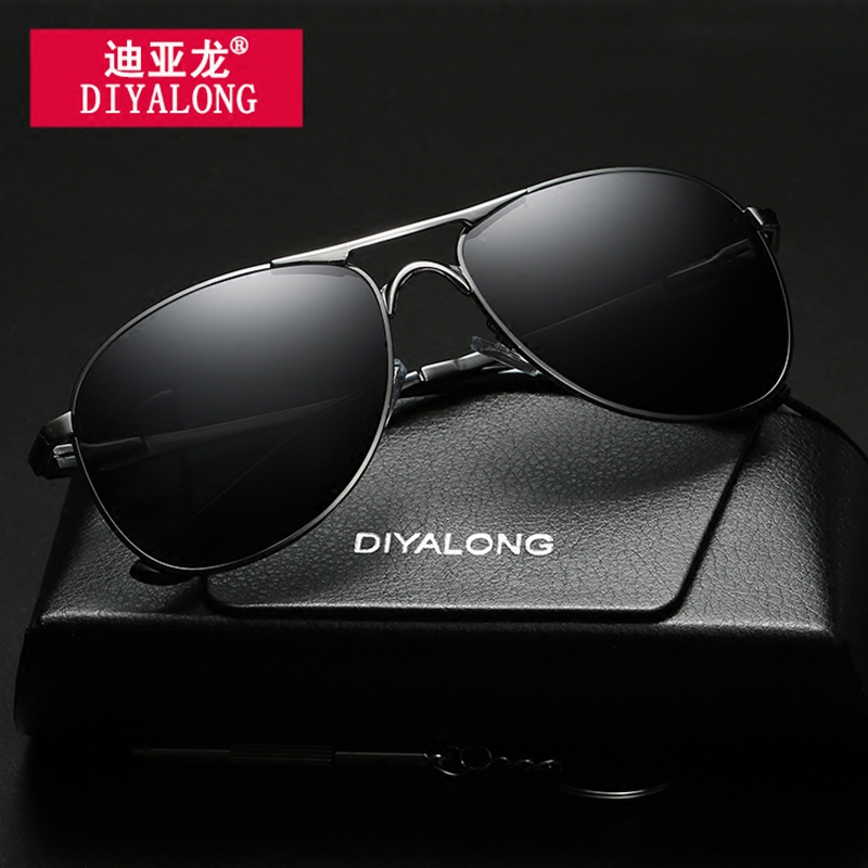 Dialong Sunglasses 2020 New Tide Polarized Sunglasses Male Driver Driving Glasses Toad Mirror Eyes