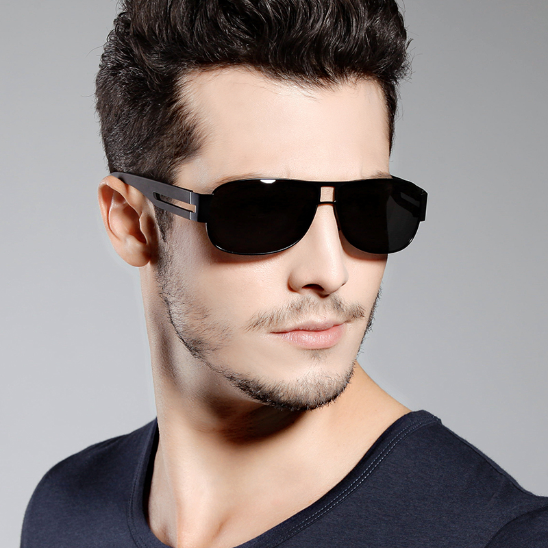 Dialong 2022 spring and summer polarized men's sunglasses personality hollow temples sports driver glasses sunglasses