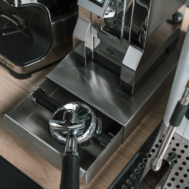 Penini household mini drawer stainless steel tatter coffee powder box