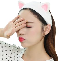 Buy 1 get 1 free face wash headband for women cute simple Korean makeup hair cover facial mask headband headscarf headband