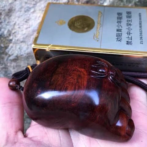 Аутентичный Хайхай Хуанхай Южный Хуанхуали Старый материал Масляная Груша с витым рисунком Удовлетворенность Сменной ручкой Коллекционный подарок Изображение 1