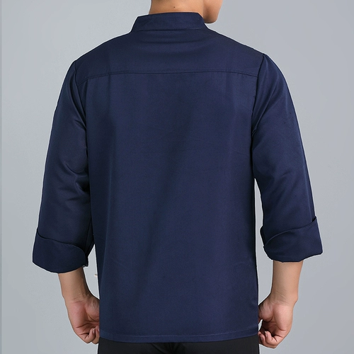 Шеф-повара Рабочая одежда мужская кухонная одежда с длинными рукавами