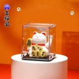 吉猫堂 Черт возьми, кошка маленькие стрельбы руками солнечный моторный интерьер автомобильный магазин открывает подарки неожиданные