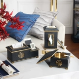 Новый китайский стиль для дома, гостиной, журнальный столик, многофункциональная коробка для салфеток, ящик для хранения с дистанционным управлением, офисная бумажная коробка, украшение