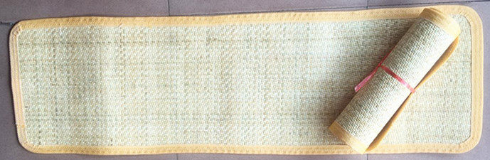 Summer mat double royal rattan long pillow mat Indonesian rattan long pillow mat real rattan long pillow mat cover 1 2m low price promotion