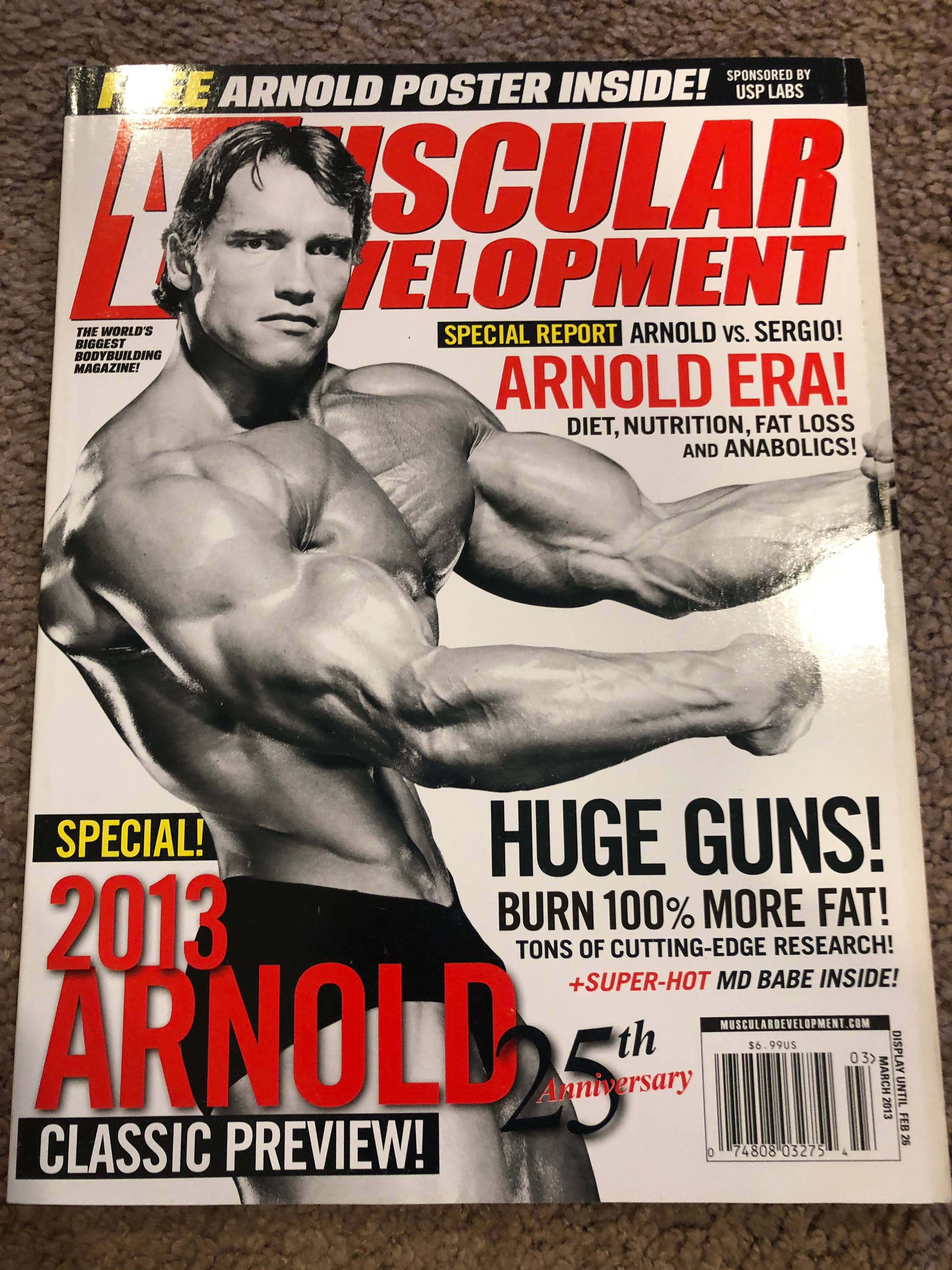 Arnold Schwarzenegger Collection Magazine Cover 1979 1984 1993 2013