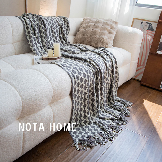 ຜ້າຫົ່ມແບບ Nordic, ຜ້າຫົ່ມ sofa, ຜ້າຫົ່ມຖິ້ມສອງ, shawl ພາກຮຽນ spring, ຜ້າຫົ່ມພັກຜ່ອນອາຫານທ່ຽງຫ້ອງການ, ຜ້າເຊັດຕົວຂ້າງຕຽງ, ຜ້າຫົ່ມ knitted