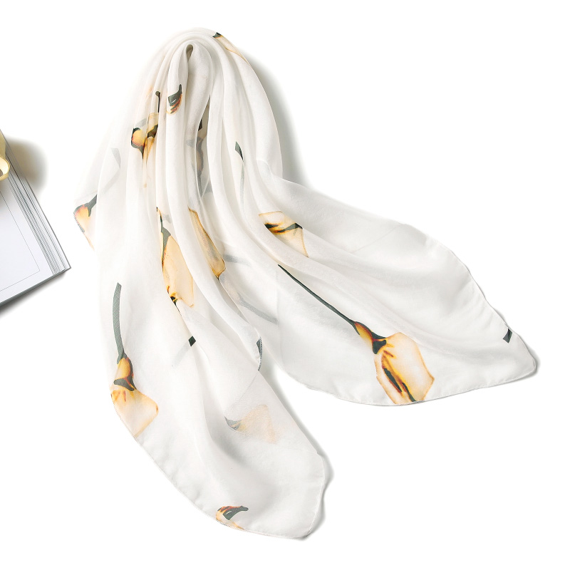 Foulard pour Femme en De la soie - Ref 3157944 Image 5
