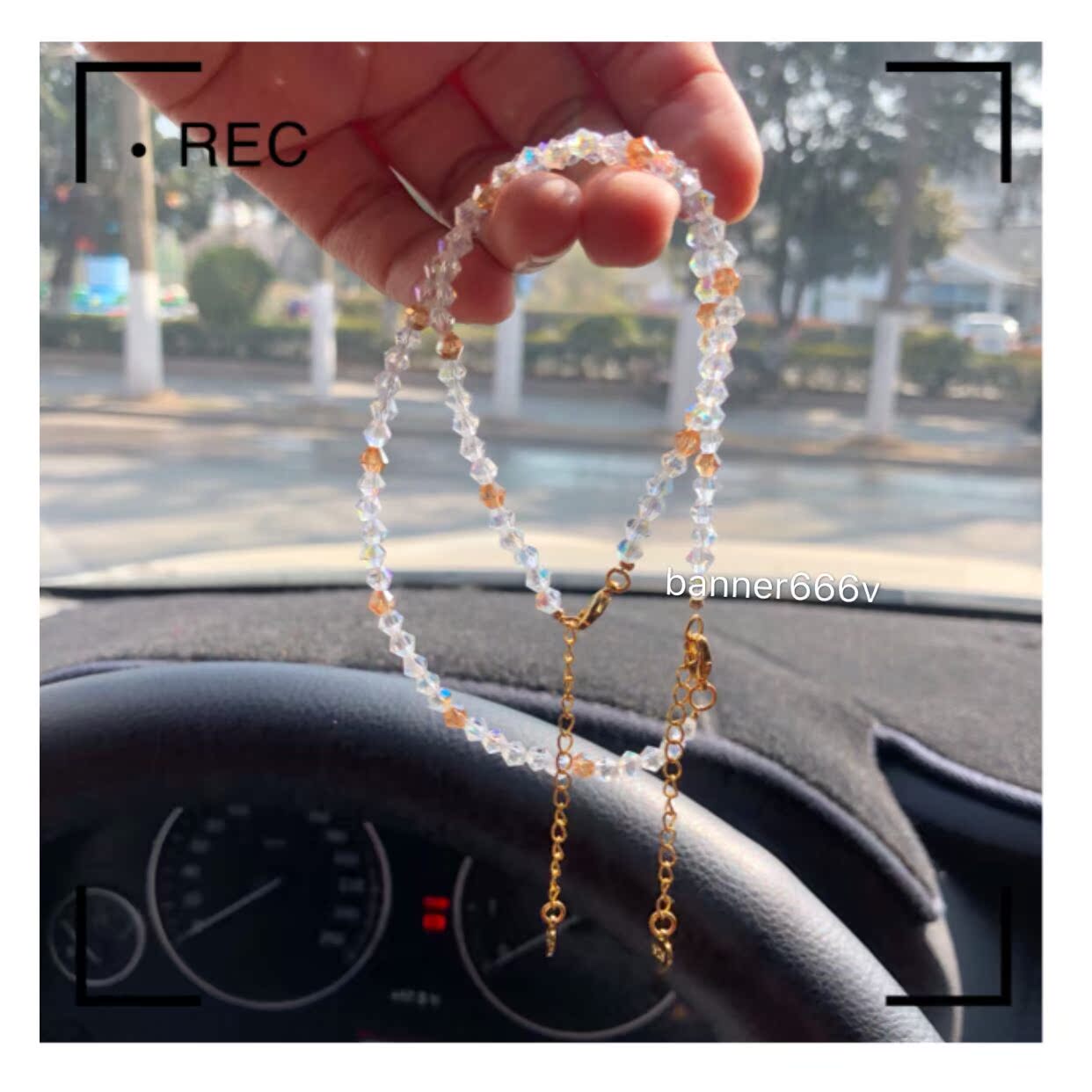 [Cổ tay tinh thần] Handmade Mỹ 14K Vàng Pha lê ban đầu Vòng đeo tay zircon Vòng chân Set Sáng bóng - Vòng chân vòng đeo chân nữ