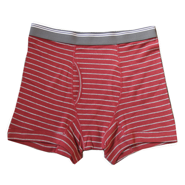 Muji cotton nam phía trước mở tóm tắt bốn góc quần lót cotton cao cấp đàn hồi bọc riêng sịp đùi nam