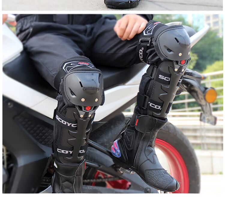 Mới trận đấu lông K11H11 miếng đệm đầu gối thiết bị off-road xe máy cưỡi bảo vệ Mo du lịch Hiệp sĩ xà cạp va chạm chống vỡ bảo vệ đầu gối