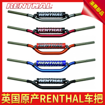 British off-road motorcycle R-handle 7010 aluminum alloy RENTHAL direction handlebar modified handlebar