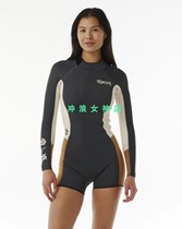 24款Rip Curl 2mm冲浪防寒服半身连体潜水服长袖湿衣女Springsuit