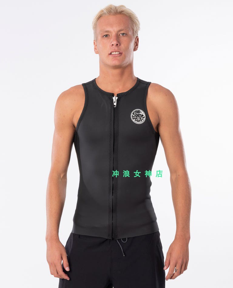 RIP CURL Surf 1 5mm Window Wet Costume Diving Snorkeling Window Vest Warm Sun Prevention Software for Men