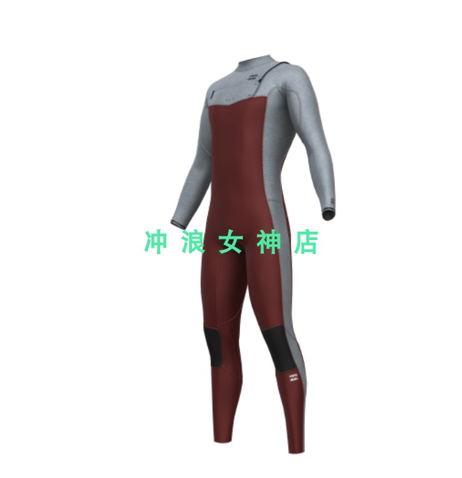 Custom section Billabong4 3mm full-body surfing anti-cold suit wetsuit wetsuit winter man Fullsuit Men