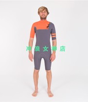 22Hurley2 2mm short-sleeved half-length surfing cold-proof suit wet suit snorkeling suit for men Advantage series