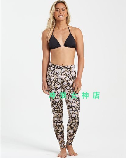 New Billabong1mm sunscreen warm anti-wear and cold-proof diving long pants snorkeling long pants spring and summer display slim woman