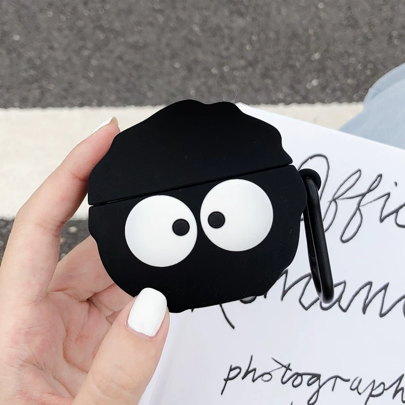 Compatible wireless headphones, cartoon cute silicone protective case, bluetooth