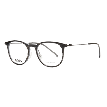BOSS glasses frame fashion casual retro round frame glasses frame mens plate can be equipped with myopia lenses 1483