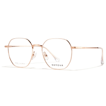Zhang Yixings same style Swarovski glasses frame for men and women trendy business alloy optical glasses frame Baodao SL908