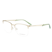 ARMANI Armani glasses frame half-frame business mens glasses frame alloy can be equipped with myopia lenses EA1151