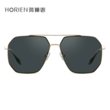 Солнцезащитные очки Hailien, новинка 2025 года, поляризационные солнцезащитные очки в форме жабы с двойным лучом, мужские специальные зеркала для вождения 6858