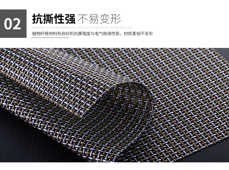 Pvc Châu Âu Thực phẩm phương Tây mat Bộ đồ ăn pad Thảm bàn phương Tây Coaster pad pad pad pad cách nhiệt pad món ăn mat placemat muỗng ăn cơm
