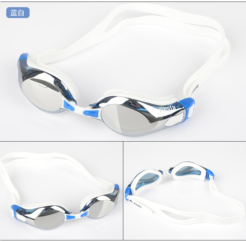 Kính bơi chống sương mù cổ điển đặc biệt Tóc Anh 2800AF khung lớn giải trí mô hình trong suốt nhìn tốt kính bơi tráng gương