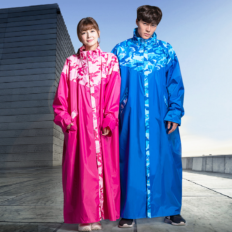 Yingmax Thickened and Extended Raincoat, Full-Body Foot-Covering, Stylish Unisex Single-Person Hiking, Motorcycle, and Electric Vehicle Rain Poncho