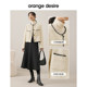 orangedesire small fragrant style woolen coat small women 2024 spring new top short coat