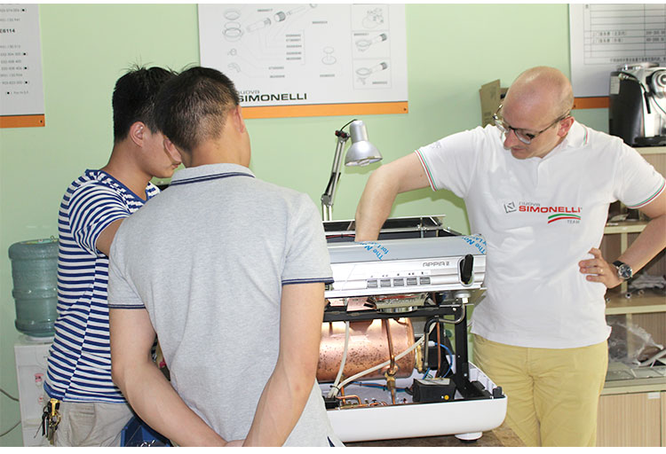 Máy pha cà phê Nova Nuova Appia2 một đầu nhập khẩu bán tự động của Ý với điều khiển điện tử cao cốc của Ý - Máy pha cà phê máy xay cà phê
