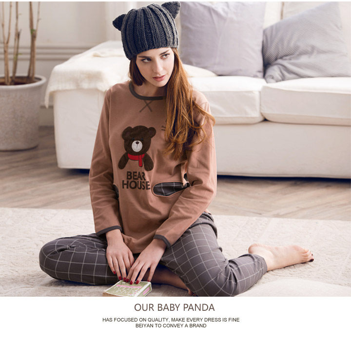 Pyjama mixte en Coton à manches longues - Ref 3005152 Image 8