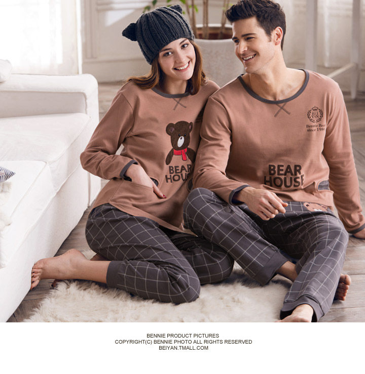 Pyjama mixte en Coton à manches longues - Ref 3005152 Image 6