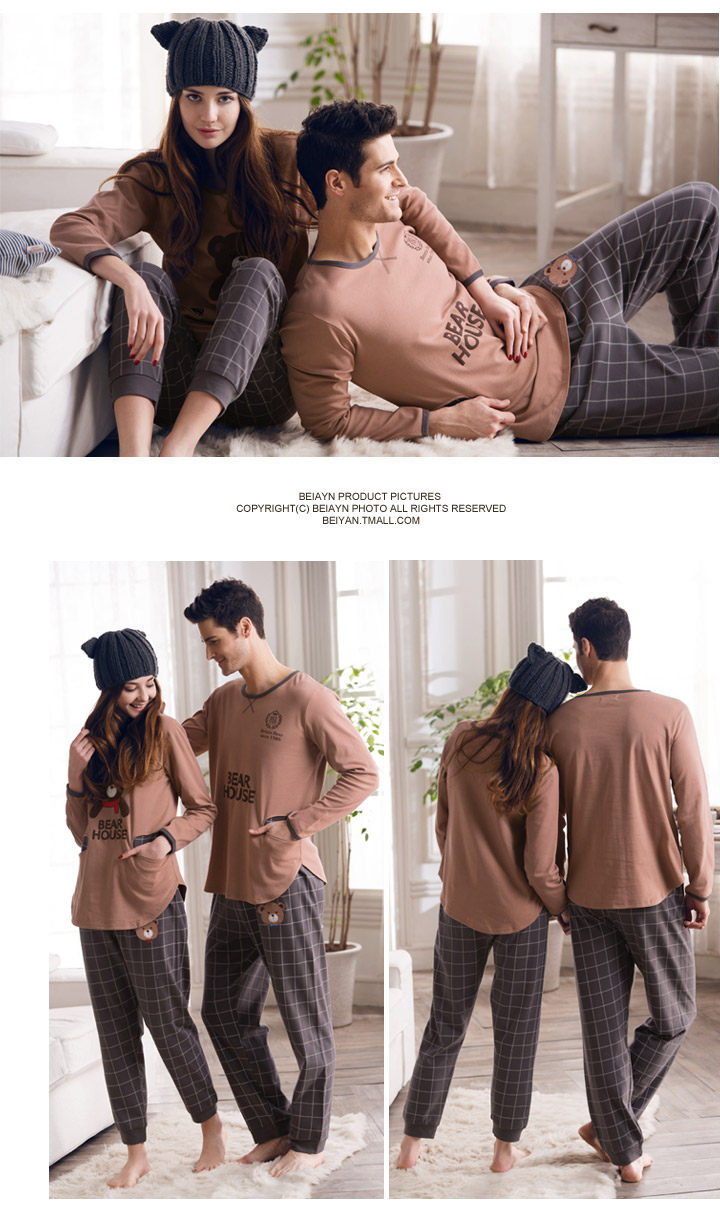 Pyjama mixte en Coton à manches longues - Ref 3005152 Image 10