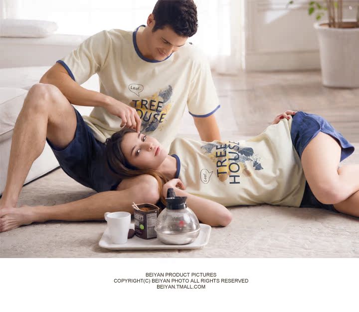 Pyjama mixte en Coton à manche courte - Ref 3005233 Image 10