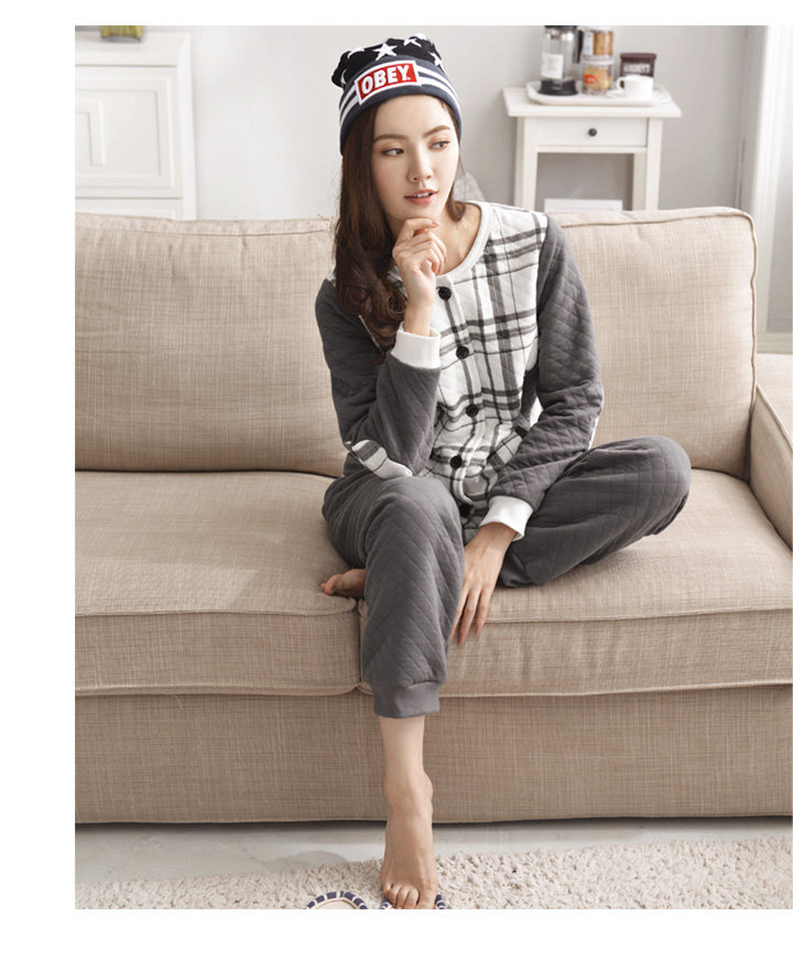 Pyjama mixte en Coton à manches longues - Ref 3005115 Image 7