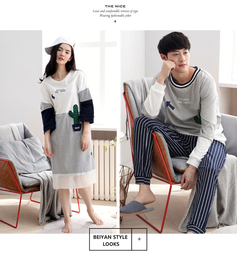 Pyjama mixte en Coton à manches longues - Ref 3005130 Image 18