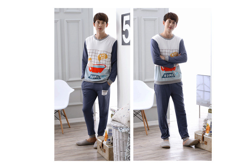 Pyjama mixte en Coton à manches longues - Ref 3005122 Image 17