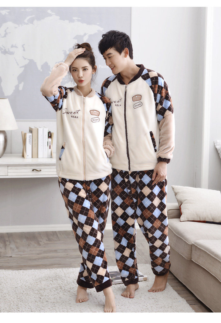 Pyjama mixte en Polyester Polyester  à manches longues - Ref 3005180 Image 9