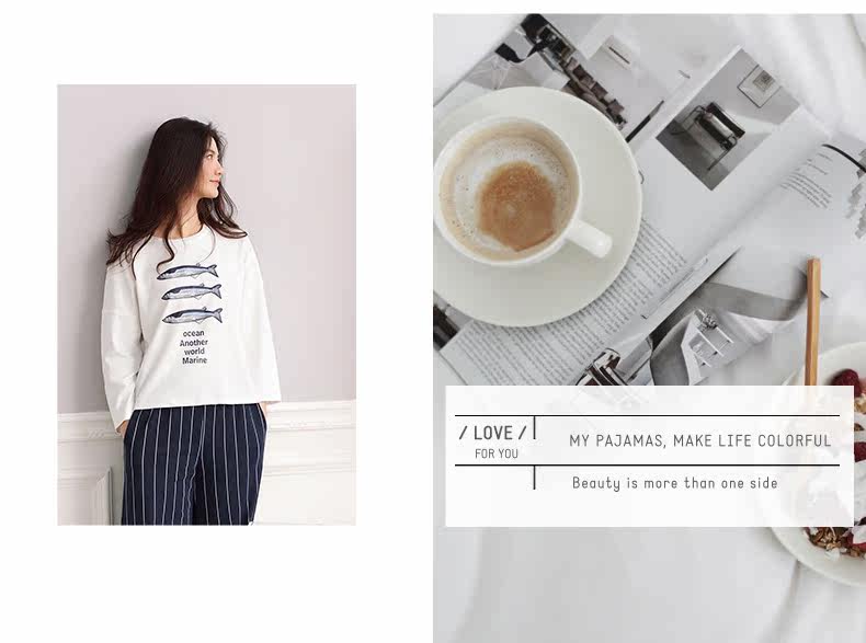 Pyjama mixte en Coton à manches longues - Ref 3005230 Image 31