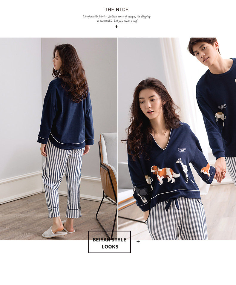 Pyjama mixte en Coton à manches longues - Ref 3004307 Image 21